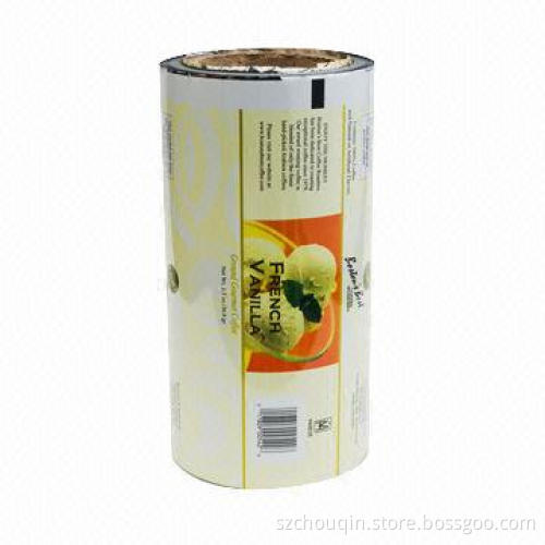 Laminated Film Packing for Food, Made of HS BOPP/VMCPP Materials, RoHS Mark